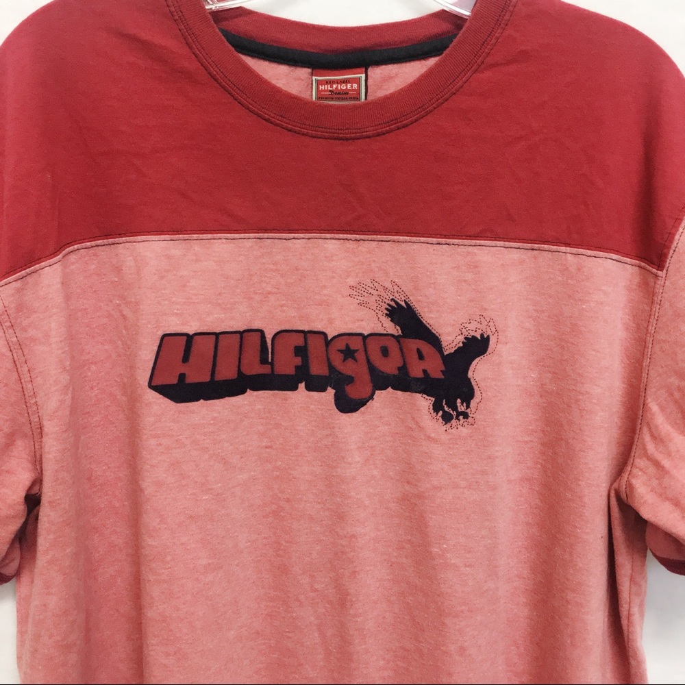 2/25 RED LABEL HILFIGER DENIM PREMIUN VINTAGE TEE - Picture 2 of 8